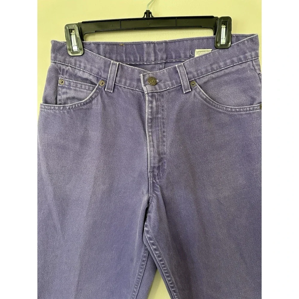 VTG 1993 Levi's 560 Purple‎ Orange Tab Made in USA Near Deadstock W30x32